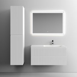 Мебель для ванной Sancos Snob T 100 Bianco правост...