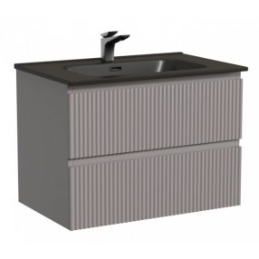 Тумба с раковиной Sancos Snob T 70 Doha Soft Black