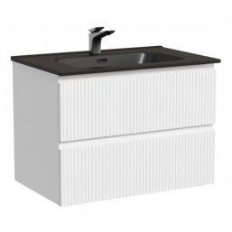Тумба с раковиной Sancos Snob T 70 Bianco Black