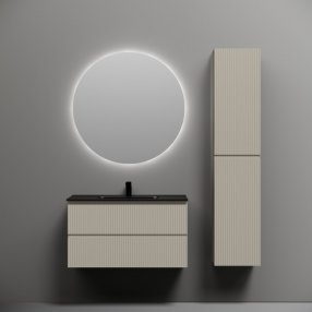Мебель для ванной Sancos Snob T 90 Beige Soft Black