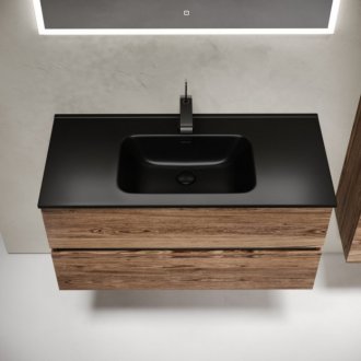 Мебель для ванной Sancos Urban 100 дуб чарльстон Black