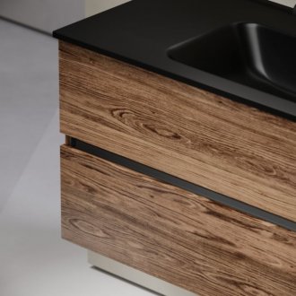 Мебель для ванной Sancos Urban 100 дуб чарльстон Black