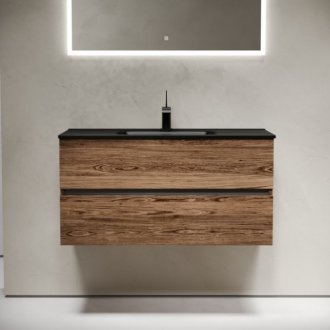 Мебель для ванной Sancos Urban 100 дуб чарльстон Black
