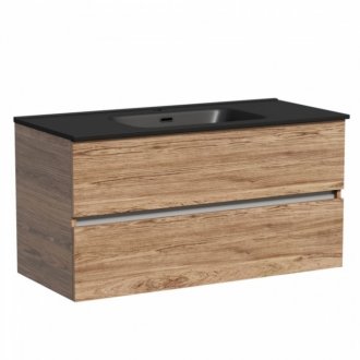 Мебель для ванной Sancos Urban 100 дуб чарльстон Black