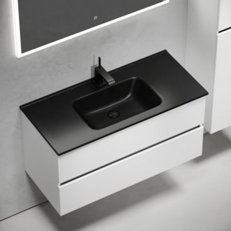 Мебель для ванной Sancos Urban 100 белая Black