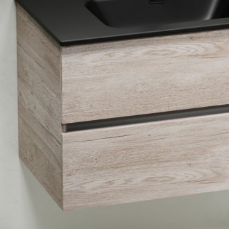 Мебель для ванной Sancos Urban 80 дуб галифакс натуральный Black