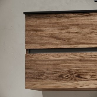 Тумба с раковиной Sancos Urban 90 дуб чарльстон Black