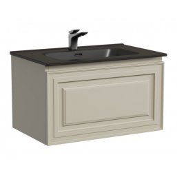 Тумба с раковиной Sancos Very 70 Beige Soft Black