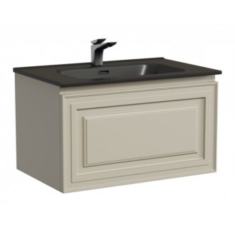 Тумба с раковиной Sancos Very 70 Beige Soft Black