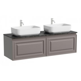 Тумба с раковинами и столешницей Sancos Very 140 Doha Soft TT140A1X