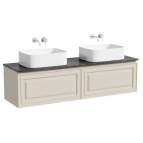 Тумба с раковинами и столешницей Sancos Very 160 Beige Soft TT160A1