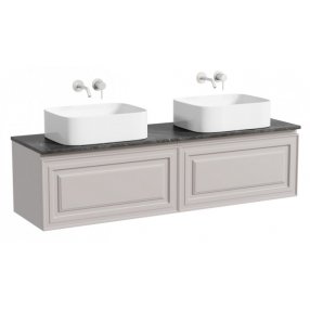 Тумба с раковинами и столешницей Sancos Very 160 Doha Soft TT160A1