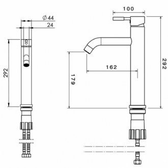 Смеситель для раковины Shouder Marino 0110306