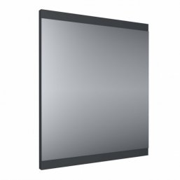 Зеркало Stella Polar Эвита 60 см темно-серое