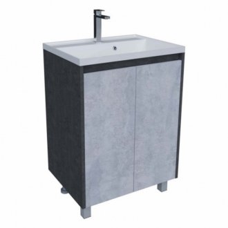 Мебель для ванной Stella Polar Кибела 60 см цемент