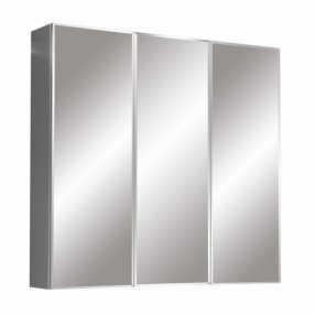 Зеркало-шкаф Stella Polar Концепт Парма 80 см белый