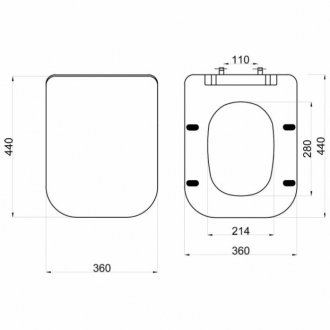 Унитаз Stworki Берген SET3604-0106-001-1-0000 белый