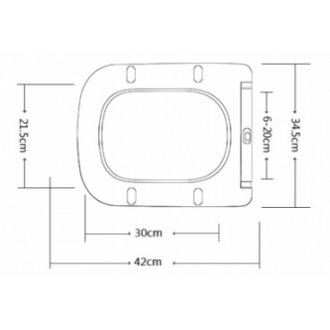 Унитаз подвесной Taliente Correto CR25200 Nero с крышкой-сиденьем микролифт