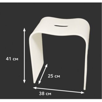 Стул для душа Taliente TA-STOOL38-blanco