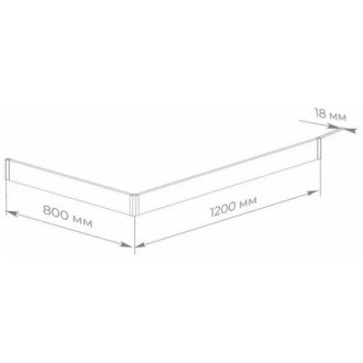 Экран для каркаса Taliente FPSE-ST-120B Март 120x80