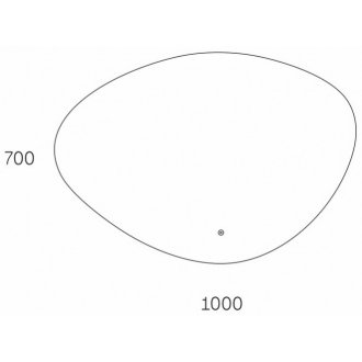 Зеркало Taliente Zled 100x70 TA-Zled-A10070