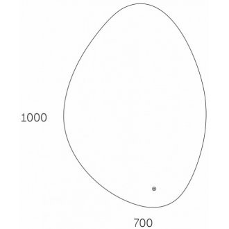 Зеркало Taliente Zled 70x100 TA-Zled-A70100