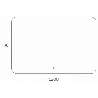 Зеркало Taliente Zled 120x70 TA-Zled-B12070