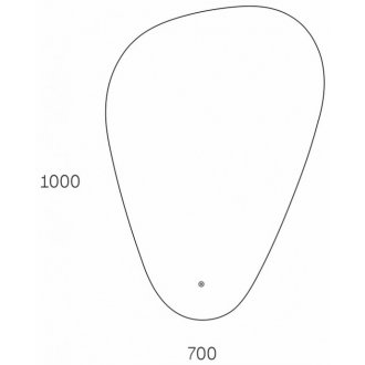 Зеркало Taliente Zled 70x100 TA-Zled-V70100