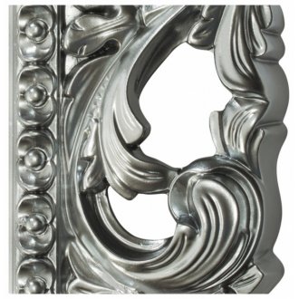 Зеркало овальное Tessoro Isabella TS-107601-S без фацета, серебро