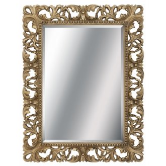 Зеркало прямоугольное Tessoro Isabella TS-1021-B/L с фацетом, бронза