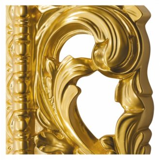 Зеркало прямоугольное Tessoro Isabella TS-0021VEN-880-G золото
