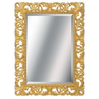Зеркало прямоугольное Tessoro Isabella TS-0021-880-G/L поталь золото