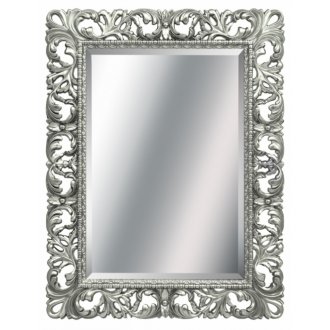 Зеркало прямоугольное Tessoro Isabella TS-0021-880-S/L поталь серебро