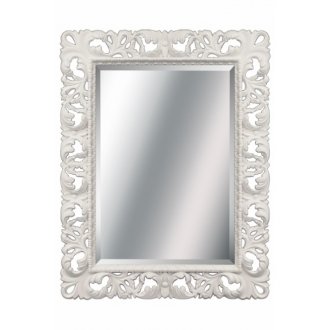 Зеркало прямоугольное Tessoro Isabella TS-0021-880-W белый глянец