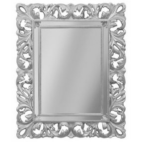 Зеркало прямоугольное Tessoro Isabella TS-0021VEN-880-S серебро