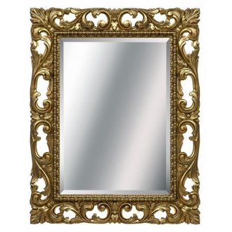 Зеркало прямоугольное Tessoro Isabella TS-0023-750-B/L поталь бронза