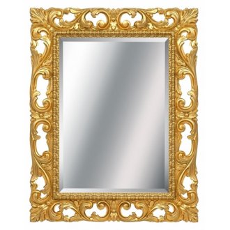 Зеркало прямоугольное Tessoro Isabella TS-0023-750-G/L поталь золото