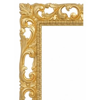 Зеркало прямоугольное Tessoro Isabella TS-0023-750-G/L поталь золото