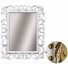 Зеркало прямоугольное Tessoro Isabella TS-2076-750-W/B белый глянец с бронзой ++51 780 ₽