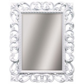 Зеркало прямоугольное Tessoro Isabella TS-2076-630-W белый глянец