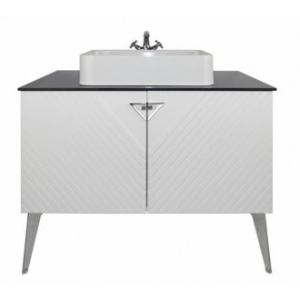 Мебель для ванной напольная Tessoro Gala 100 с дверцами белая