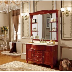 Мебель для ванной Tessoro Medici 120 Темный орех