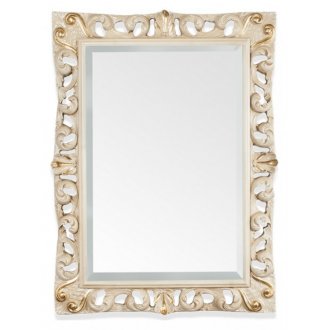 Зеркало Tiffany World TW03539avorio/oro