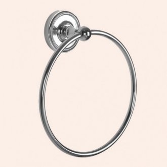 Полотенцедержатель кольцо Tiffany World Bristol 015 хром