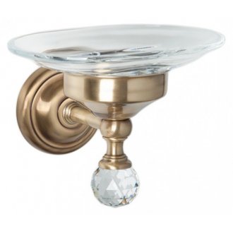 Мыльница подвесная Tiffany World Crystal 106 swarovski бронза