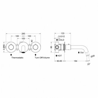 Смеситель для раковины Timo Saona 2381/00SM