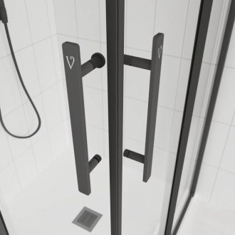 Душевой уголок Veconi Evo 300 B 120x90 прозрачный