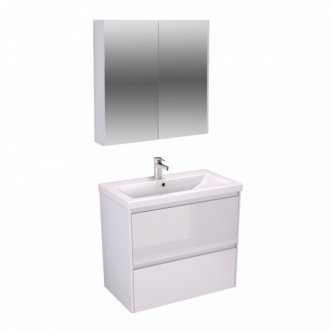 Мебель для ванной Velvex Klaufs 80.2Y подвесная белая