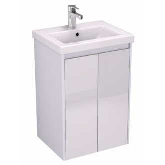 Мебель для ванной Velvex Klaufs 50.2D подвесная белая