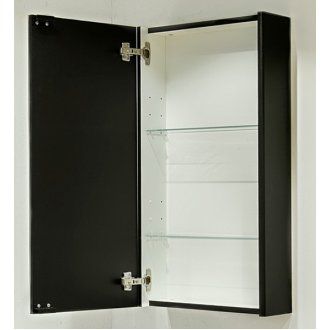 Зеркало-шкаф Velvex Klaufs 40 см черный
